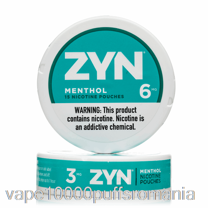 Vape Romania Zyn Pungi Cu Nicotină - Mentol 3 Mg (pachet De 5)